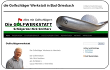 Die Golfschlägerwerkstatt