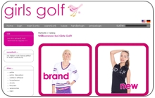 Webshop Golfbekleidung Hersteller girls golf GmbH