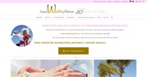 tropical wedding planer